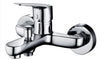 MIX RUBINETTO PER VASCA DA BAGNO SERIE ANIKA - IN OTTONE CROMATO