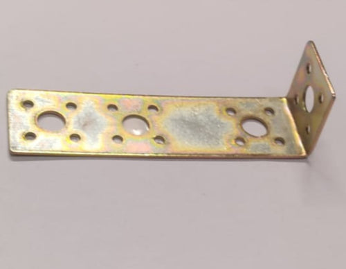 SQUADRETTA ANGOLARE DI GIUNZIONE AD L 40x140x40MM - SPESSORE 2MM - IN ACCIAIO TROPICALIZZATO