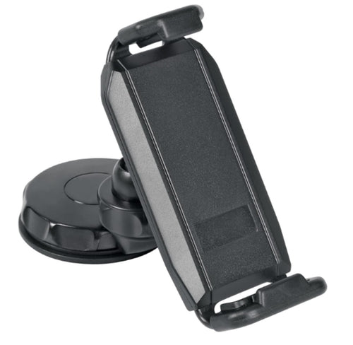 LAMPA - PORTA TELEFONO PROFESSIONALE A VENTOSA TWIST 3 PER AUTO - REGOLABILE IN PLASTICA RESISTENTE NERA - MONTAGGIO SU CRUSCOTTO O PARABREZZA