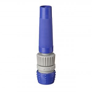 UGELLO PER IRRIGAZIONE C A 1 GETTO CON ATTACCO 3/4 - IN PLASTICA RISTSTENTE - COLORE GRIGIO/BLU