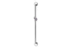 ASTA PER SALISCENDI DOCCIA LINEA NOIA - LUNGHEZZA 60CM-Ø18MM