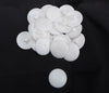 CONFEZIONE DA 20 PEZZI - TAPPI COPRIVITE PER PH E PZ - PLASTICA COLORE BIANCO