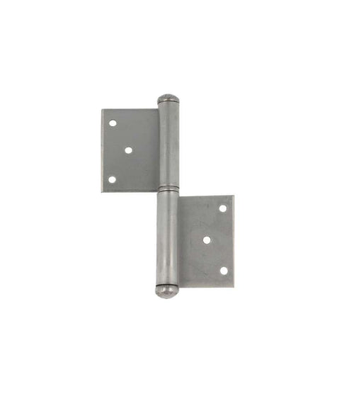 2 PEZZI - CERNIERE FICHE 100MM DESTRE CON SPESSORE 1,2MM - IN FERRO