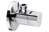 VALVOLA AGOLARE DESIGN CON RACCORDO 1/2x3/8 - CROMATA