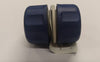 CONNETTORE TUBO 3/4 -19MM - COLORE BLU/GRIGIO