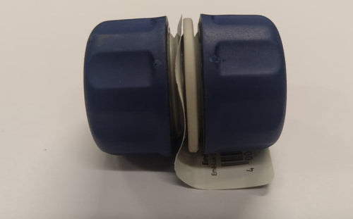 CONNETTORE TUBO 3/4 -19MM - COLORE BLU/GRIGIO