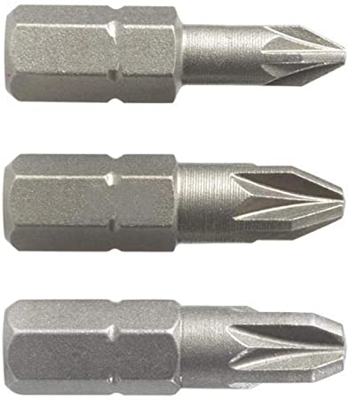 BLACK&DECKER - PIRANHA 3 INSERTI PER CACCIAVITE CON LAME POZIDRIV 25MM B&D