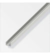 ALFER - 1mt - PROFILO AD U IN PLASTICA RESISTENTE 10x24x10MM - COLORE BIANCO