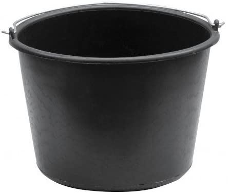 YATO - SECCHIO "VOREL" 10lt - IN PLASTICA RESISTENTE - COLORE NERO