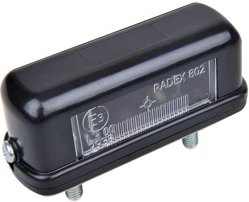 Fanale targa universale 83x33mm