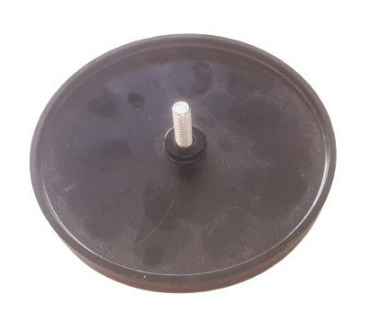 Catarinfrangente con vite M5 rosso Ø 80mm