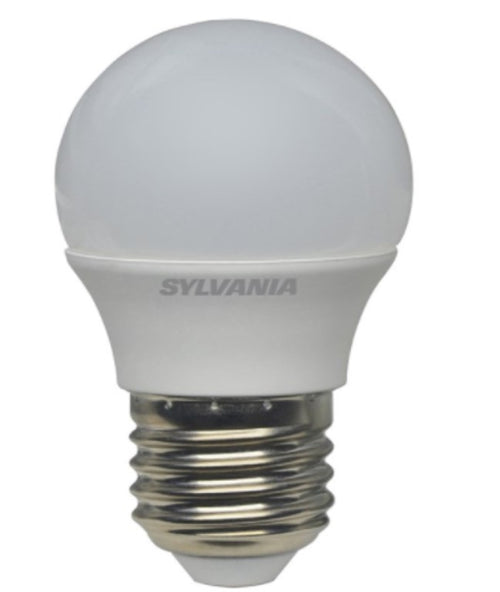 SYLVANIA - LAMPADINA TOLEDO SFERA SATINATA E27 5,5W 827 470LM