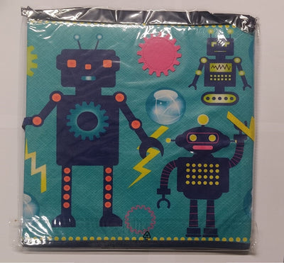 DOMOPAK - SCATOLA CUBICA LIVING PER ORGANIZZAZIONE CAMERETTA 32x32x32CM - ROBOT / PRINCIPESSA