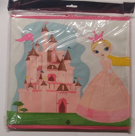 DOMOPAK - SCATOLA CUBICA "LIVING" PER ORGANIZZAZIONE CAMERETTA 32x32x32CM - ROBOT / PRINCIPESSA