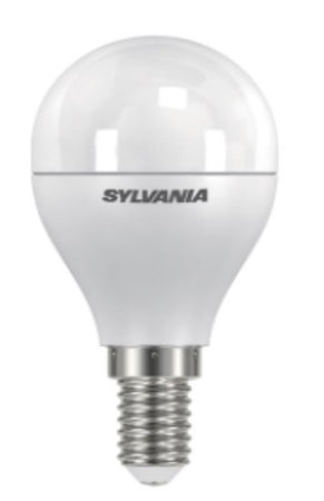 SYLVANIA - LAMPADINA "TOLEDO"SFERA SATINATA - E14 5.6W 470LM 2700K 230V