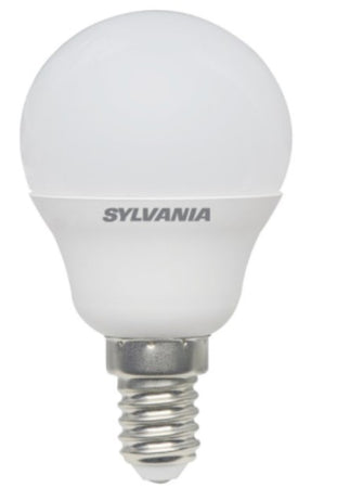 SYLVANIA - LAMPADINA "TOLEDO" SFERA SATINATA GHIACCIO - 3,2W 250LM E14 2700K