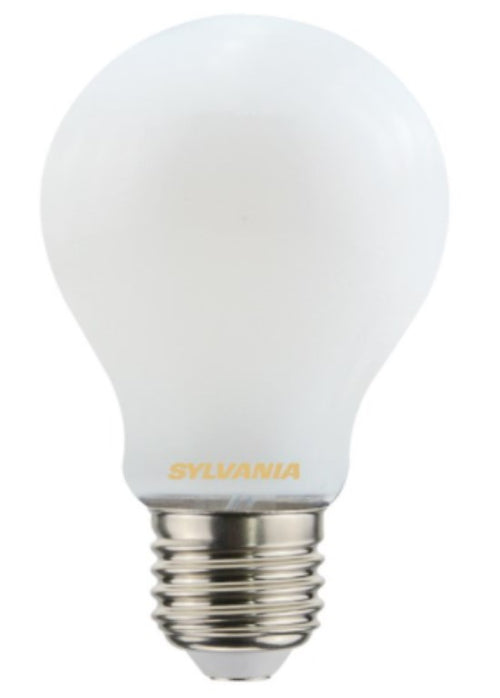 SYLVANIA - LAMPADINA TOLEDO GOCCIA ROTONDA SATINATA - E27 7W 806LM 2700K