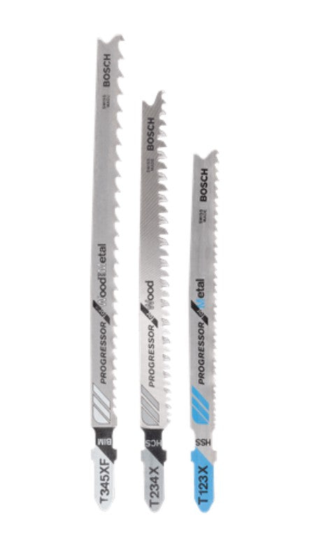 BOSCH - SED 3 LAME PER SEGHETTO ALTERNATIVO PROGRESSOR - ATTACCO A T