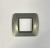 BTICINO - PLACCA 2 MODULI COLORE GRIGIO NATIVE L4802NA