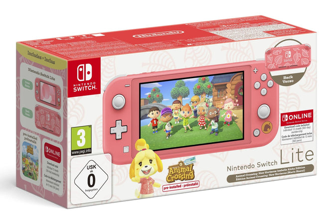 Nintendo switch lite ed. speciale acnh+nso 12m - 10014342