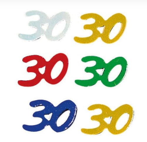 RAYHER -12 GRAMMI - PAILLETTES 30 ANNI - 5 COLORI ASSORTITI