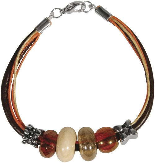 RAYHER - SET BRACCIALETTO CELINE - COLORE ROSSO/ARANCIONE