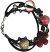 RAYHER - SET BRACCIALETTO JULIETA - COLORE ROSSO MATTONE/MARRONE