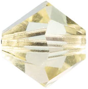 KNORR PRANDELL - 10 PEZZI - PERLA SWAROVSKI BICONO Ø8MM - COLORE NARCISO