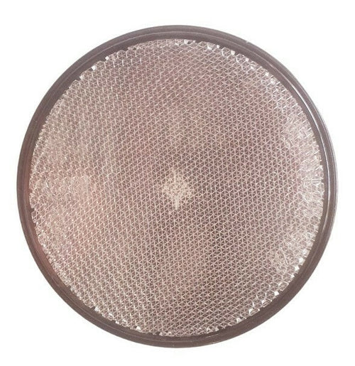 Catarifrangente con vite M5 bianco Ø 80mm confezione da 10 pezzi