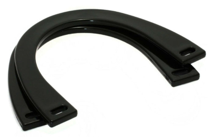 PRYM - MANICI PER BORSE "MARILYN" - COLORE NERO - 14,5 x 11 cm