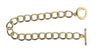 RAYHER - BRACCIALETTO A MAGLIE CON CHIUSURA AD INCASTRO - PLACCATO ORO 18CM