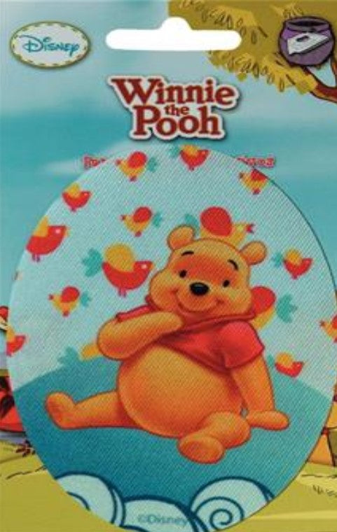 DISNEY - ETICHETTA RICAMATA WINNIE THE POOH PER CUCITO