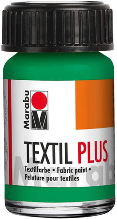 MARABU - COLORI PER TESSUTI "TEXTIL PLUS" 15ML - COLORE VERDE FRANCESE 015