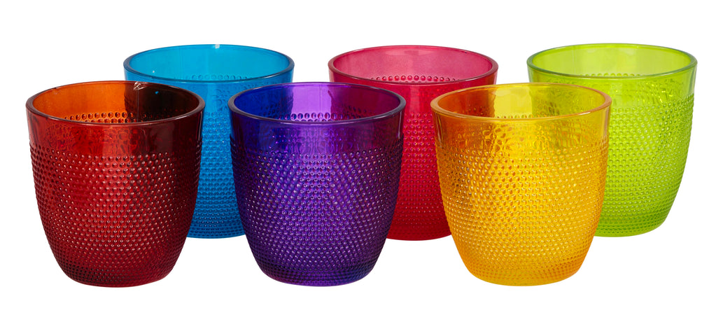 Set 6 Bicchieri Granny Colorati  CC 260