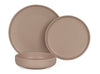 Set 18 piatti Skandik Pepper Sand