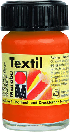 MARABU - COLORI PER TESSUTI "TEXTIL PLUS" 15ML - COLORE ALBICOCCA 025