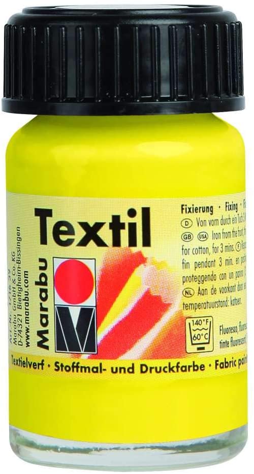 MARABU - COLORI PER TESSUTI TEXTIL PLUS 15ML - COLORE LIMONE 020