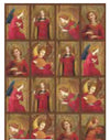 CALAMBOUR - FOGLIO DI CARTA DECOUPAGE CAL 177