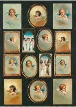 CALAMBOUR - FOGLIO DI CARTA DECOUPAGE CAL 30