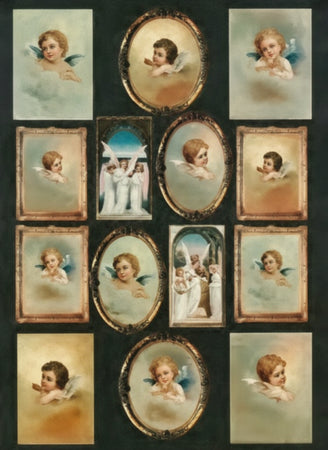 CALAMBOUR - FOGLIO DI CARTA DECOUPAGE "CAL 30"