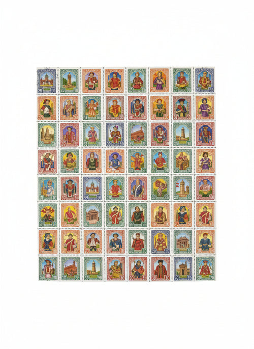 CALAMBOUR - FOGLIO DI CARTA DECOUPAGE CAL 272