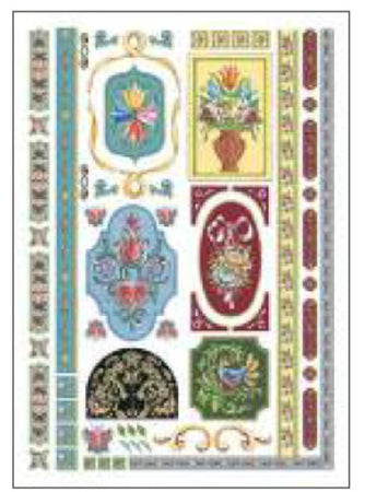 CALAMBOUR - CARTA DECOUPAGE "CAL 102"