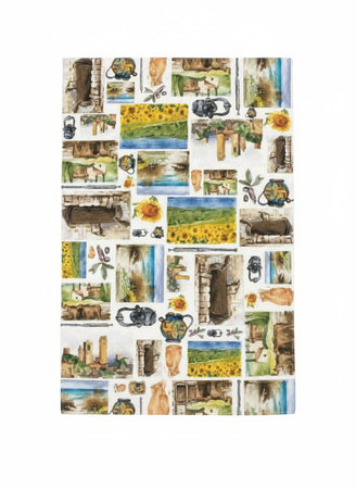 CALAMBOUR - FOGLIO DI CARTA DECOUPAGE "CAL 163"