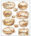 CALAMBOUR - FOGLIO DI CARTA DECOUPAGE CAL 189/F