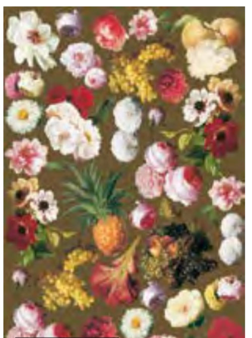 CALAMBOUR - FOGLIO DI CARTA DECOUPAGE FIAM 07