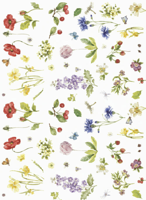 CALAMBOUR - FOGLIO DI CARTA DECOUPAGE CAL 232