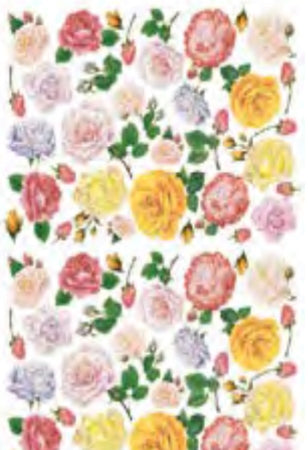 CALAMBOUR - FOGLIO DI CARTA DECOUPAGE "CAL 167"
