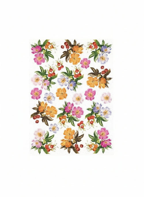 CALAMBOUR - FOGLIO DI CARTA DECOUPAGE CAL 101