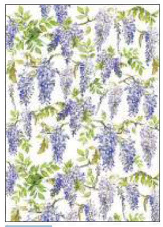 CALAMBOUR - FOGLIO DI CARTA DECOUPAGE "EASY 230"