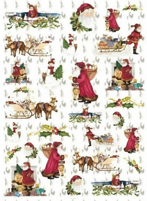 CALAMBOUR - FOGLIO DI CARTA DECOUPAGE CAL 226